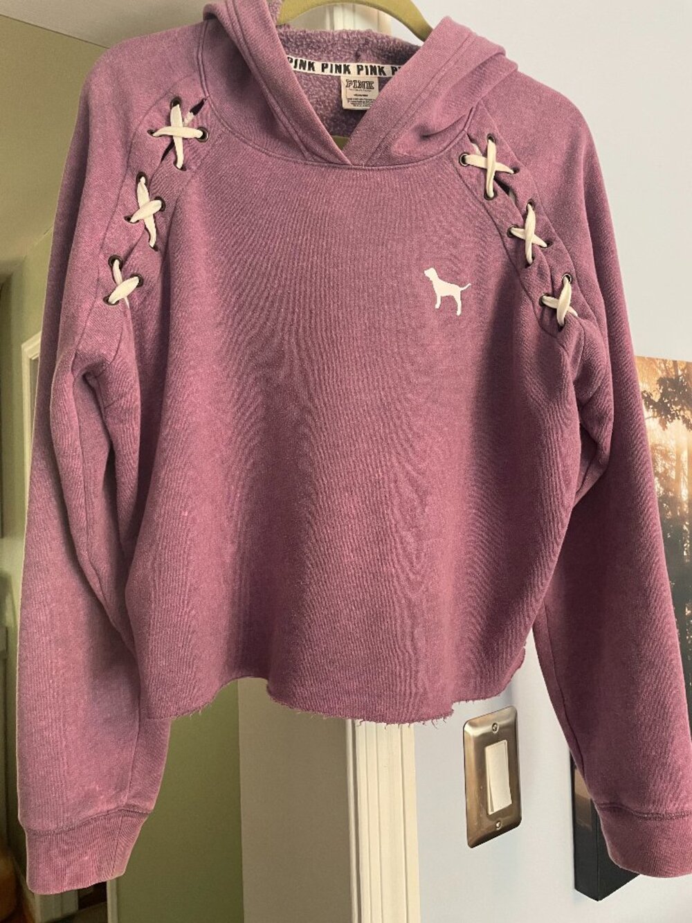 PINK ladies sweatshirt hoodie